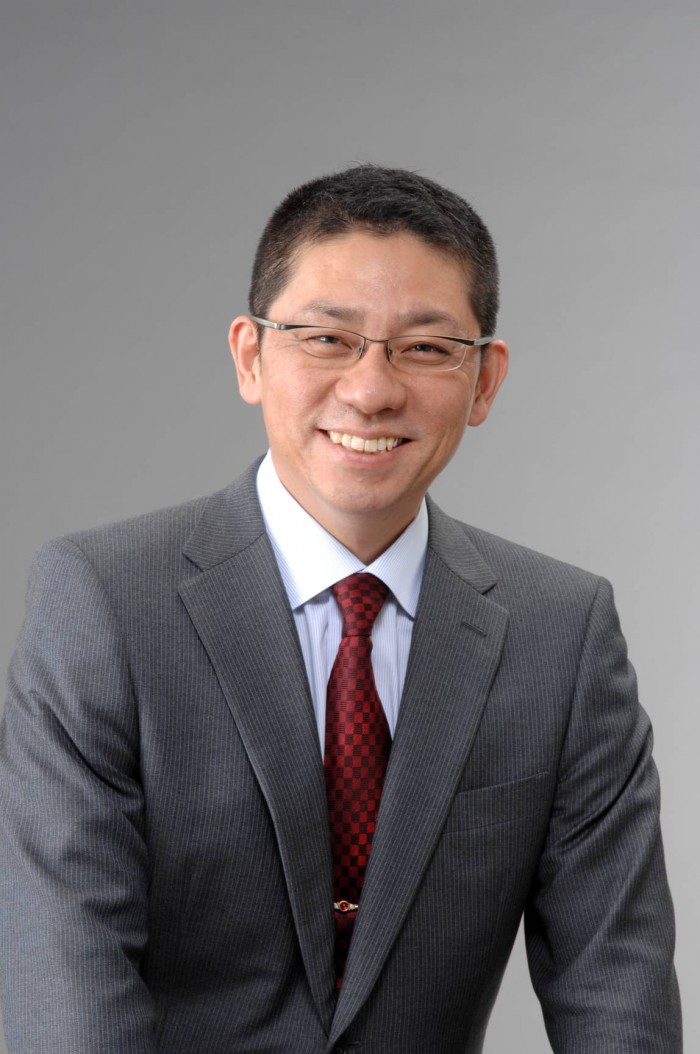 Morinosuke Kawaguchi in suit
